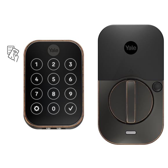 Cerradura Yale Security YRD450-N-BLE-0BP con Apple Home Keys