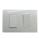 thumbnail image 1 of Interruptor Doble Embutido 10a Fenix 220v Plastico, 1 of 4