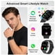 thumbnail image 2 of Reloj inteligente LODIMEKE de 1,96" con llamadas, presión arterial, frecuencia cardíaca, sueño y más de 110 modos, 2 of 7