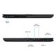 thumbnail image 2 of Notebook ASUS Vivobook 16 Intel Core 9 24GB RAM 512GB SSD 16", 2 of 11