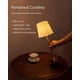 thumbnail image 4 of Lámpara de mesa EppieBasic inalámbrica recargable con luz cálida, 4 of 9