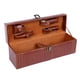 thumbnail image 5 of Caja De Vino De Cuero PU Estilo Vintage Para Celebraciones Aniversario De Año Nuevo Ranura única, 5 of 5