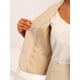 thumbnail image 5 of INSPIRE CHIC Traje de Negocios para Mujeres de 2 Piezas Conjunto de Atuendo para Maestras de Regreso a Clases Chaqueta Blazer de Manga Corta y Falda Lápiz M Albaricoque, 5 of 6