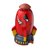 Bothyi - Juguete De Pulverización De Agua Para Césped, Forma De Cohete Espacial, Juguete De Agua Para Exteriores Para Niños, Bebés, Niños, Tuberías De Agua De 3M