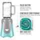 thumbnail image 2 of Licuadora Portátil OVENTE BLH1002T 300W 500mL Turquesa, 2 of 8