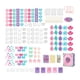 thumbnail image 1 of DIY Fabricante De Pegatinas Recuerdo De Fiesta Divertido Regalo De Navidad Niñas Haciendo Kits De Juguetes De Joyería 189 Piezas, 1 of 5