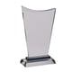 thumbnail image 3 of Trofeo Trophy Creative Gifts International Wave Trophy, cristal negro, 3 of 4