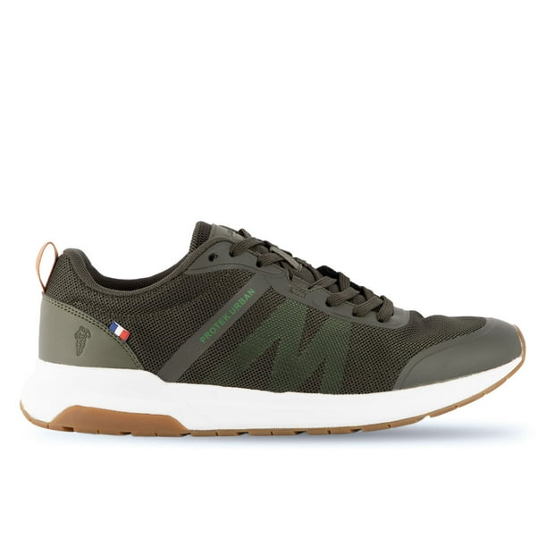 Zapatilla Urbana Hombre Verde Naranjo Oscuro Michelin Pu15