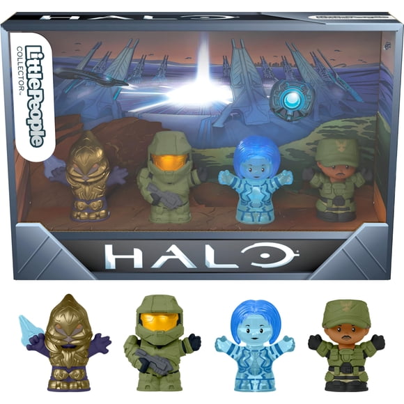 Set de figuras Little People Collector Halo, edición de videojuegos