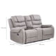 thumbnail image 3 of Sofá Reclinable 2 Cuerpos Gris Moderno Verona 6035LGR, 3 of 17