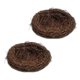 thumbnail image 5 of 2 piezas 12 cm hecho a mano Vine Bird Nest Nest House Nature Craft Holiday Decoration, 5 of 5