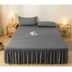 thumbnail image 1 of Faldon para cama King Color Gris, 1 of 1