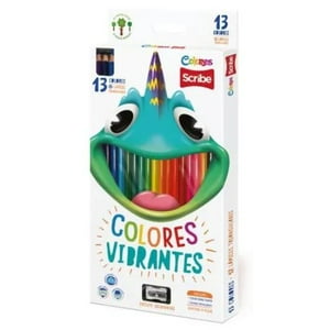 Scribe Colores Vibrantes 13 Lapices