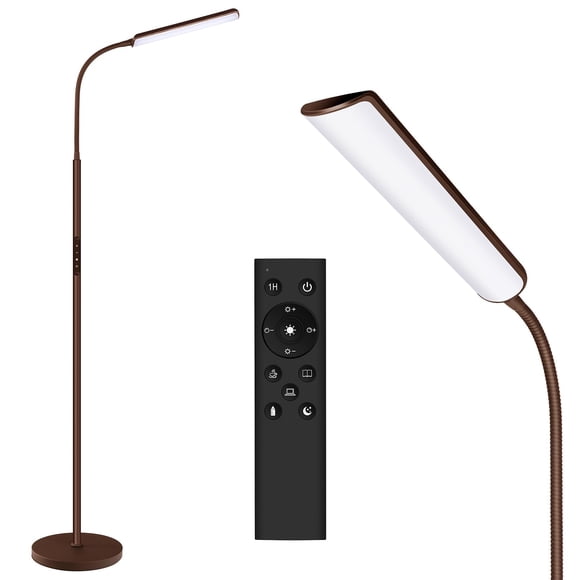 Lámpara de pie LED Dimunt 15 W ajustable 3000K-6000K con control remoto