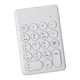 thumbnail image 1 of Teclado Numérico Inalámbrico Portátil De 18 Teclas 2.4G Teclado Numérico Para PC Blanco, 1 of 5