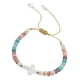 thumbnail image 1 of Pulsera De Mostacilla Colores, Cruz Conchaperla, Ajustable Blanco 9 Cm 20 Cm, 1 of 4