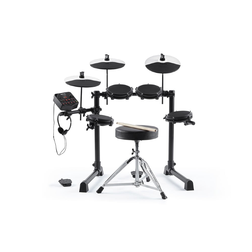 Batería Electrónica Con Sillín Debut Kit Alesis