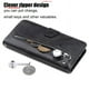 thumbnail image 4 of Funda con Cremallera para Xiaomi Redmi Note 13 5G, Carcasa Cartera de Cuero PU con Soporte y Tarjetero, 4 of 6