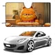 thumbnail image 1 of Garfield Parasol para Parabrisas Delantero Protector Plegable, Visera Solar para Auto Bloquea Rayos UV Mantiene tu Vehículo Fresco 130cm*70cm, 1 of 6