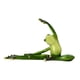 thumbnail image 4 of Resina Animal Yoga Figuras De Rana Artesanía Verde Hogar Jardín Prensa De Piernas, 4 of 5