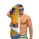 thumbnail image 5 of Hitpig Toalla de playa de secado rápido con diseño temático, regalo para mujeres y niñas, ideal para cumpleaños, fans, amantes de la música, uso en la playa o al aire libre, 78 × 180 cm, 5 of 6