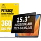 thumbnail image 1 of Protector de pantalla de privacidad F FORITO MacBook Air de 15,3", 1 of 7