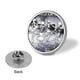 thumbnail image 3 of Familia esqueleto espeluznante bailando-Theme Round Button Badge: Premium Metal Construction, Ideal for High-End Events 2.8 cm, 3 of 6