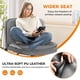 thumbnail image 5 of Silla de oficina COMHOMA Criss Cross sin brazos con ruedas y asiento ancho, 5 of 7