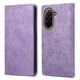 thumbnail image 2 of Funda tipo cartera con bloqueo RFID para Xiaomi Redmi A5 4G Con tapa abatible, portatarjetas, cierre magnético, TPU y soporte Morado, 2 of 6