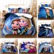 thumbnail image 1 of Ice and Snow Romance Princess Elsa Bedding Set Princess Anna Girl Heart Quilt Cover Pillowcase Bed Sheets, 1 of 5