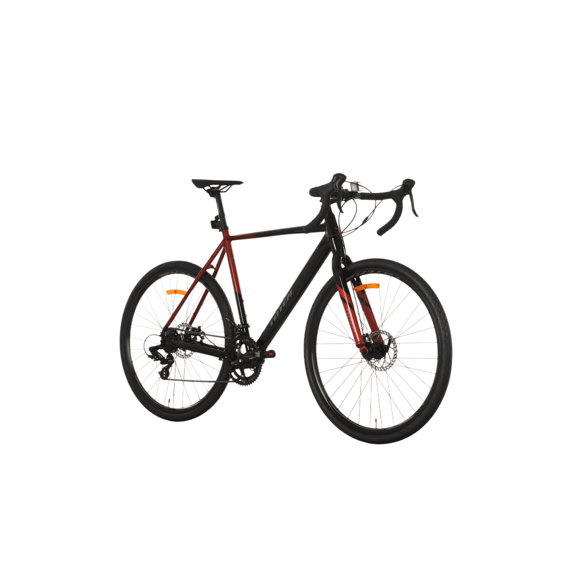 Totem - Bicicleta Gravel 700*58 Gravel-x Negro Rojo