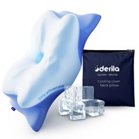 Funda De Almohada Derila Ergo Cooling Para Cuello 54X36X12 Cm