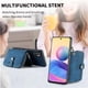 thumbnail image 5 of Funda Tipo Cartera con Correa Cruzada para Xaiomi Redmi Note 10 5G Protección Contra Golpes Azul, 5 of 5