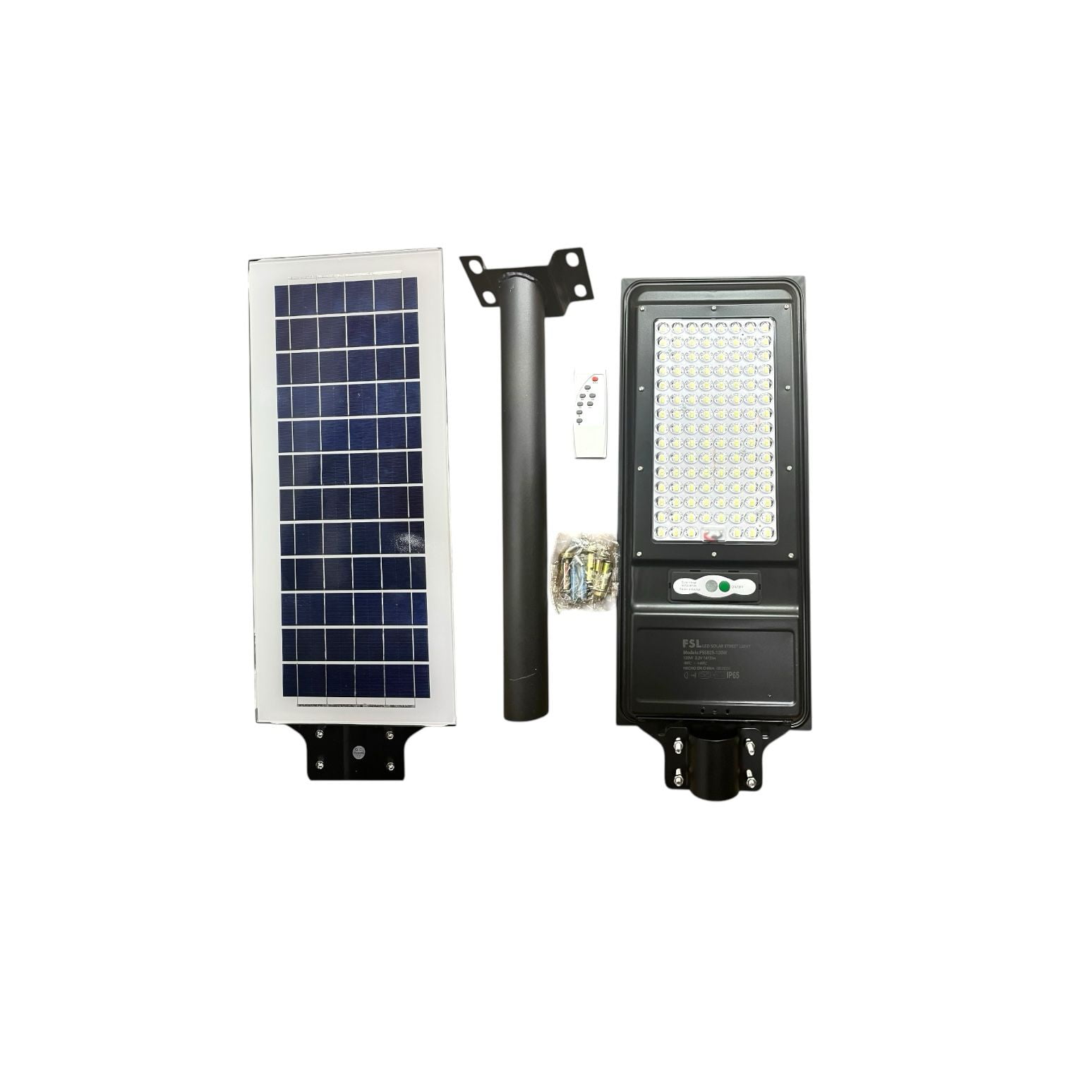 Foco Led Solar Luminaria Publica Integrada 120w 6500k Fsl