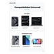 thumbnail image 2 of Cable Usb Tipo C A Usb-c Carga Rapida 60 W Largo 1 Metro Usams Sj711 Negro, 2 of 8