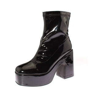 Bota Terraplen Negro Andarina