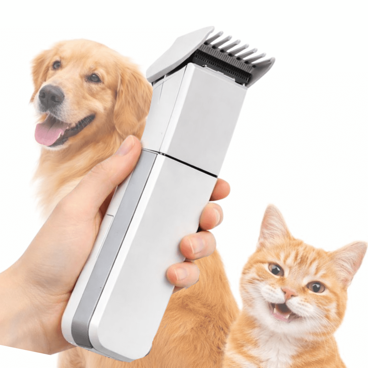 Pet Clipper - Cortadora De Pelo Para Perros Y Gatos Inalámbrica Recargable