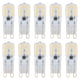 thumbnail image 1 of Bombillas Led G9, Base Bi Pin G9, ángulo de haz de 360 ​​ degree, bombillas de iluminación de repuesto, cuentas de lámpara de 3W para sala de estar y baño, Luz cálida 3000K, 1 of 5