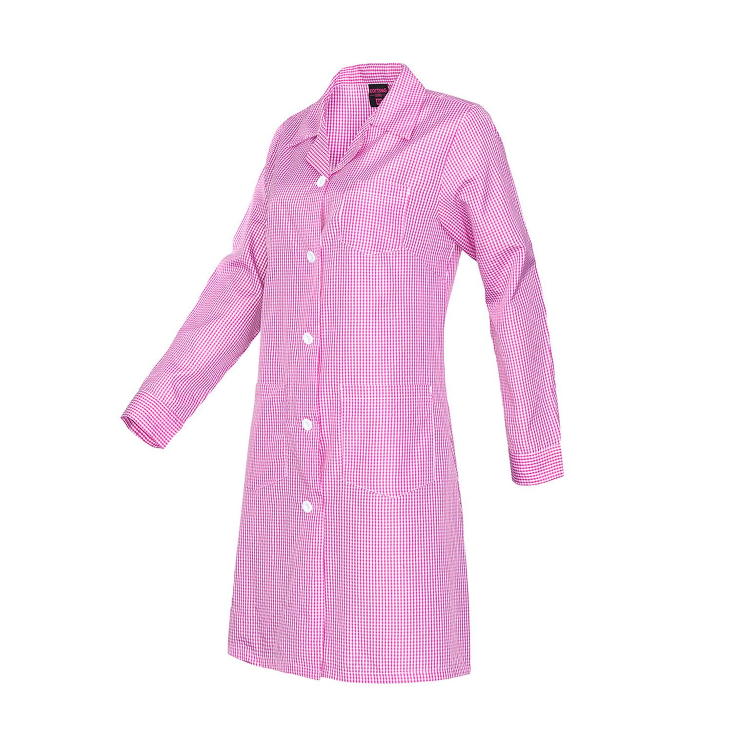 Kotting - Delantal Cuadrille Rosado Rosa 8