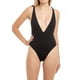 thumbnail image 1 of Traje De Baño Con Textura Negro S, 1 of 3
