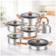 thumbnail image 1 of Set Ollas Antiadherente Juego de Ollas con Tapa & Tetera Bateria de Cocina, 1 of 3