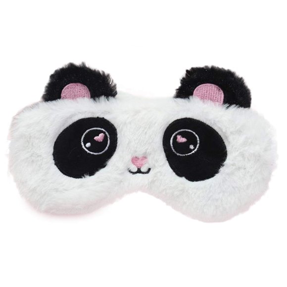 Antifaz Ulbemoll 20 cm × 8 cm Panda de peluche adorable