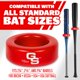 thumbnail image 5 of GoSports Peso para bate de béisbol y sóftbol - Donut de 16 oz (454 g) - Rojo, 5 of 6