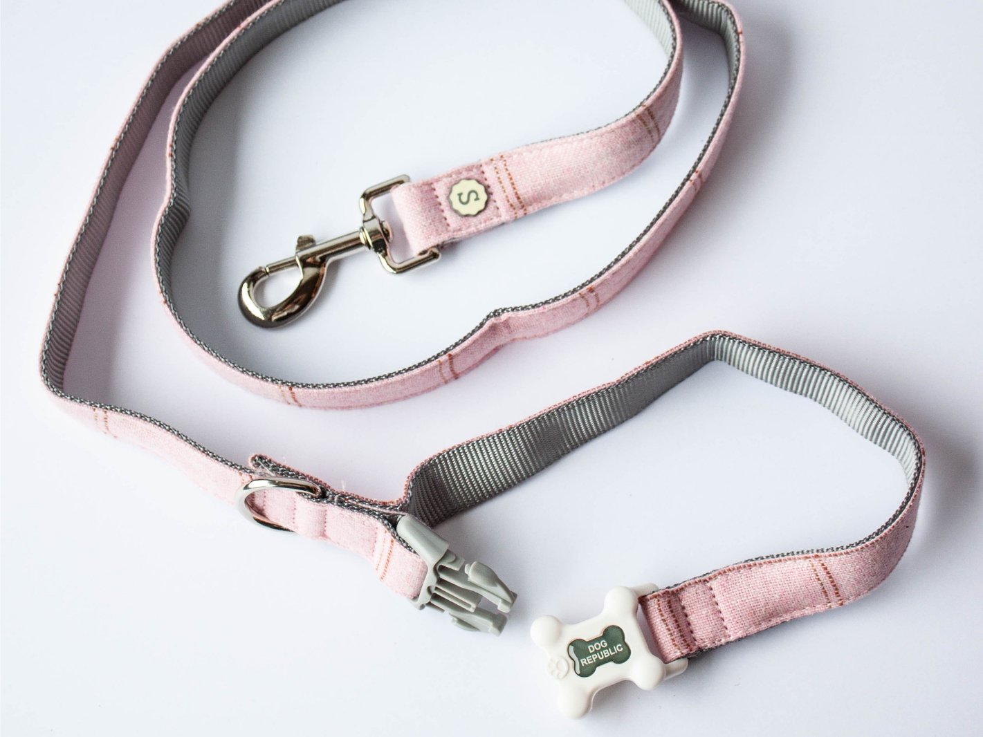 Animal Republic - Nueva Correa Mascotas Pink M Dog Republic