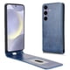 thumbnail image 3 of Funda tipo folio para Samsung Galaxy S24 Plus con soporte magnético y protección para la cámara Azul, 3 of 6