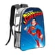 thumbnail image 1 of SupermanMochila transparente temática, resistente y duradera, bolsa see-through para trabajo, deporte, universidad y viaje, 31 × 43 cm, 1 of 6