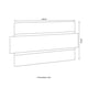thumbnail image 3 of Rack Panel Tv 70 Malta Gris, 3 of 3