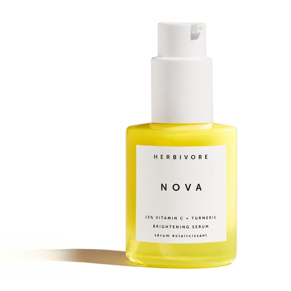 Sérum HERBIVORE Nova Brightening 30 ml con 15% de vitamina C y cúrcuma