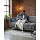thumbnail image 4 of Manta Sillon Borlas Decorativas Frazada Piecera Cama 130x150, 4 of 6