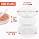 thumbnail image 2 of Contenedor para Pizza Chef Pomodoro 30 cm Pack de 2, 2 of 7